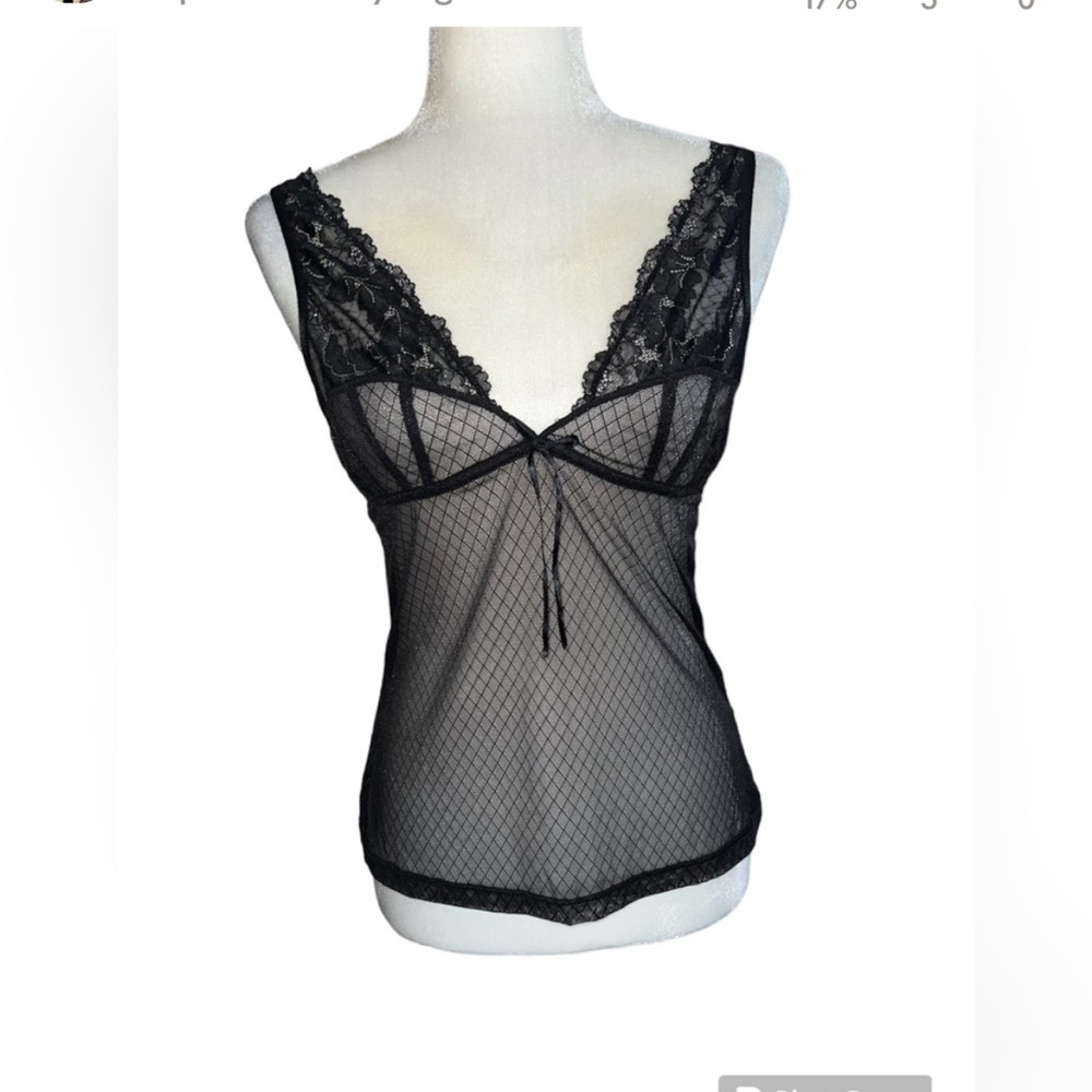 Savage X Fenty Black Lingerie Top | New with Tags